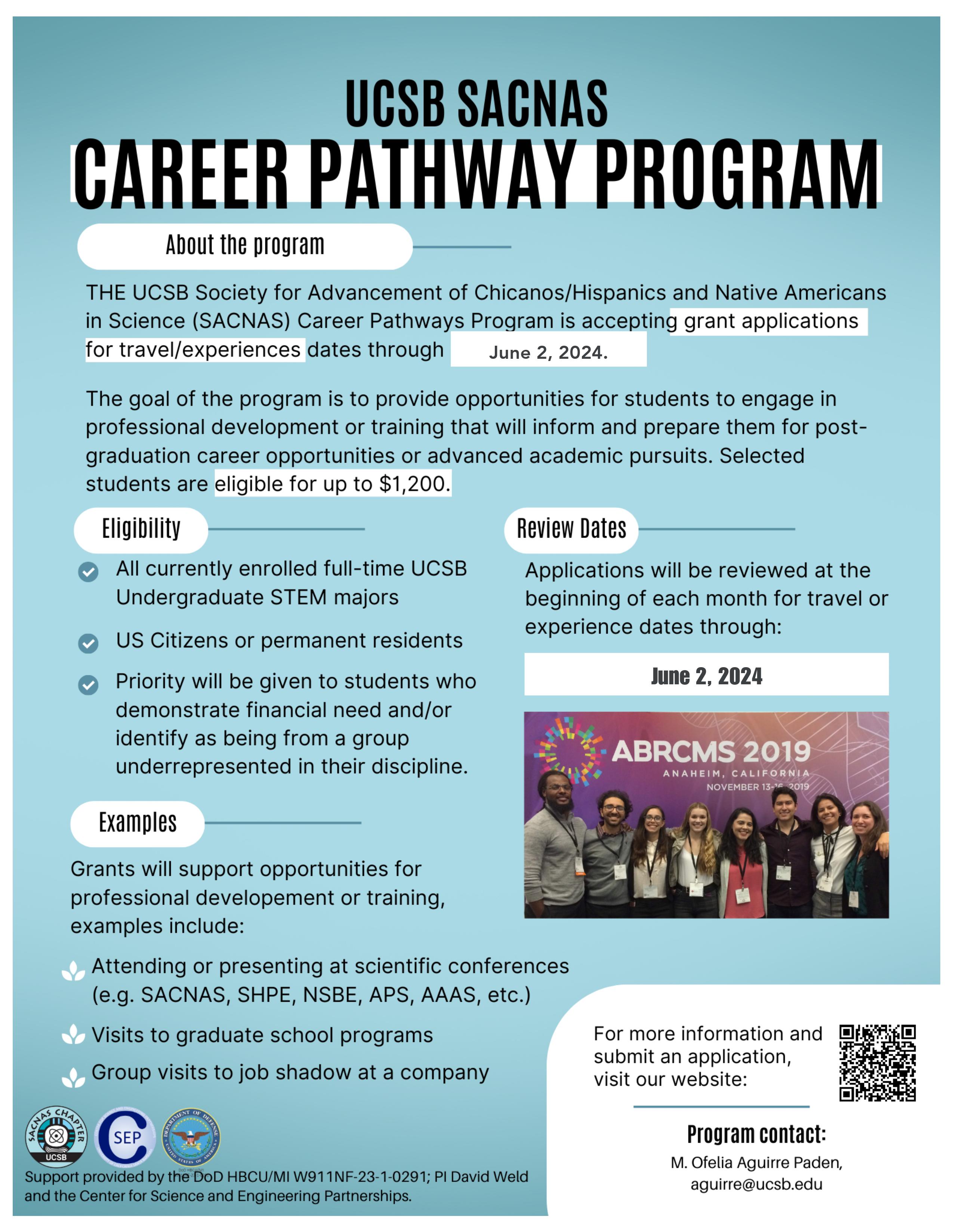 Home SACNAS Career Pathways